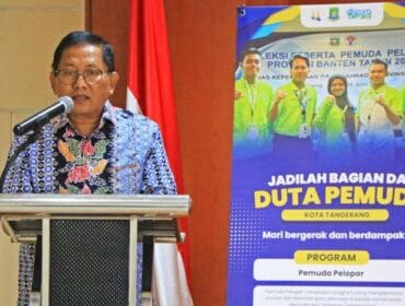 Sekretaris Daerah (Sekda) Kota Tangerang, Herman Suwarman saat membuka kegiatan Seleksi Duta Pemuda Kota Tangerang Tahun 2025.  (Foto :tangerangkota.co.id)