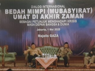 Prof KH Said Aqil Siradj saat menyampaikan paparannya dalam dialog Bedah Mimpi Umat di akhir zaman (Foto: Dok.Jejaknarasi.id)