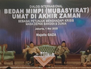 Prof KH Said Aqil Siradj saat menyampaikan paparannya dalam dialog Bedah Mimpi Umat di akhir zaman (Foto: Dok.Jejaknarasi.id)
