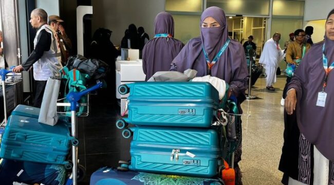 Jemaah Haji Khusus telah tiba di Arab Saudi (Foto : Humas Kemenag)