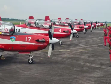 Pesawat KT-1B Wong Bee milik TNI AU (Foto: PuspenAU)