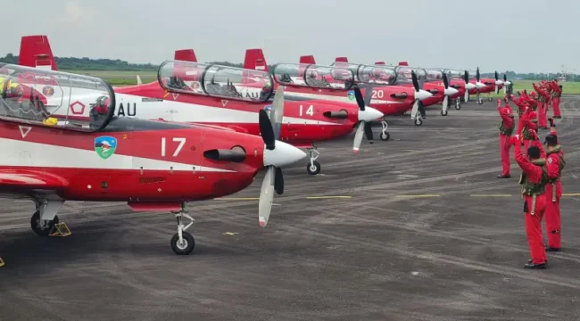 Pesawat KT-1B Wong Bee milik TNI AU (Foto: PuspenAU)