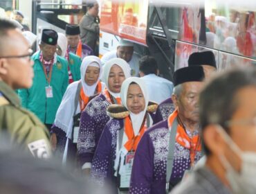 Jemaah Haji  sudah mulai diberangkatkan (Foto : Kemenag )
