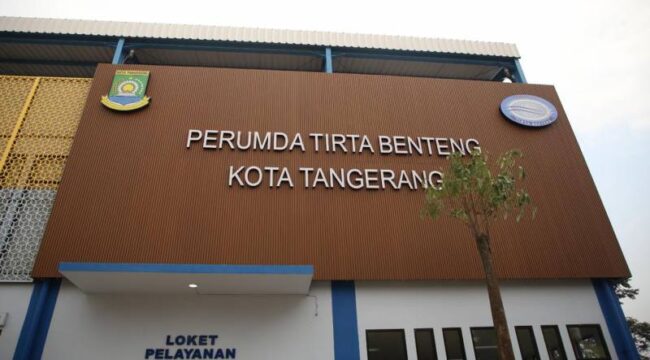 Gedung Perumda Tirta Benteng Kota Tangerang  (Foto :PPDIP Kota Tangerang)