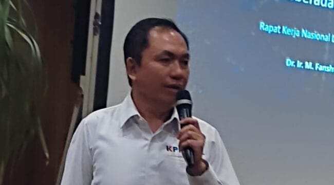 Ketua Komisi Pengawas Persaingan Usaha (KPPU) M. Fanshurullah Asa .(foto:Sirhan/jejaknarasi.id)