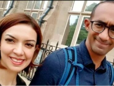 Presenter terkenal Najwa Shihab bersama suami Almarhum Ibrahim Assegaf (foto : Ist)