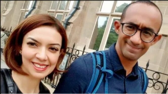 
					Presenter terkenal Najwa Shihab bersama suami Almarhum Ibrahim Assegaf (foto : Ist)