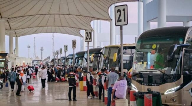 Ilustrasi: Bus Jamaah Haji (Foto : MUI)