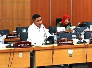  Anggota DPRD DKI Jakarta dari Fraksi Partai Golkar, Andri Santosa (Foto; Itst)