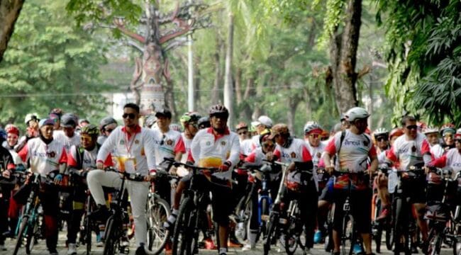 ilustrasi : Kegiatan Fun Bike. (Foto; Ist)
