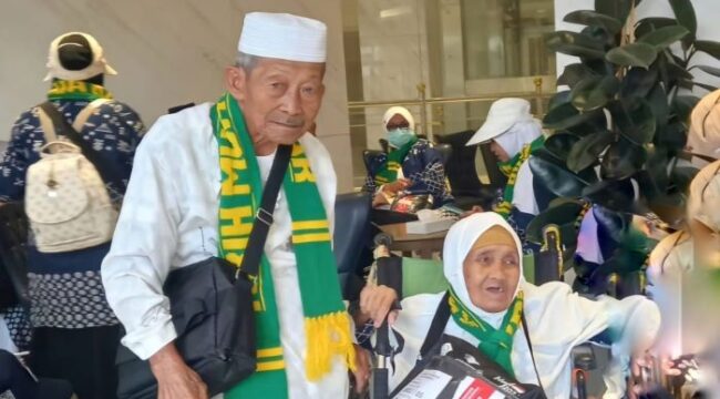 Ilustrasi Jemaah haji lansia (Foto : Kemenag)