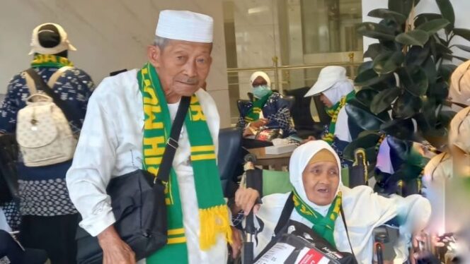 
					Ilustrasi Jemaah haji lansia (Foto : Kemenag)