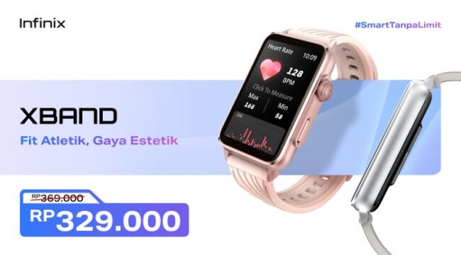 Infinix XBAND salah satu produk terbaru Inifix (Foto : Inifix)