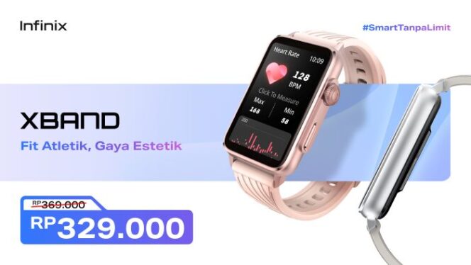
Infinix XBAND salah satu produk terbaru Inifix (Foto : Inifix)
