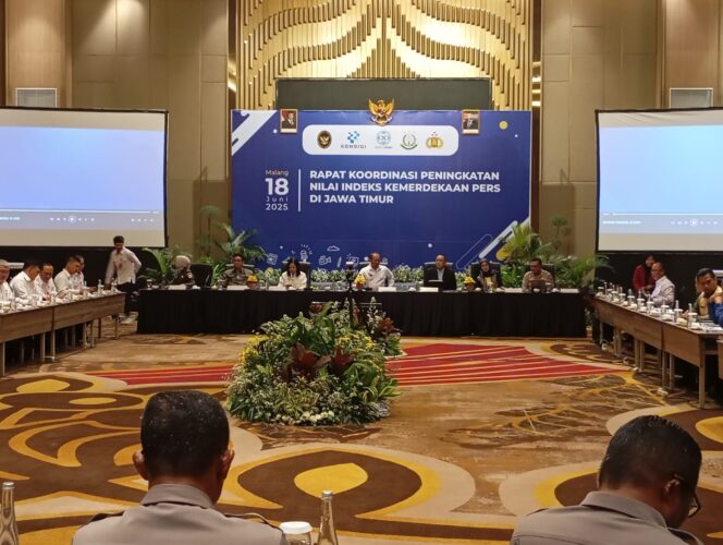 
					Tingkatkan Kemerdekaan Pers, Kemenko Polkam RI Gelar Rakor di Malang 