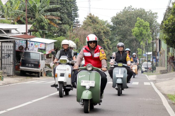 
Meriahkan HUT Bhayangkara Ke 79, Polres Batu Gelar Batu Vespa Fest 2025