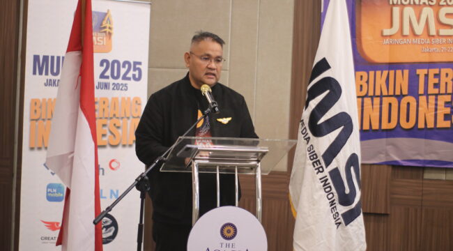 Ketua Umum JMSI Terpilih Periode 2025-2030, Teguh Santosa ( Foto: Istimewa )