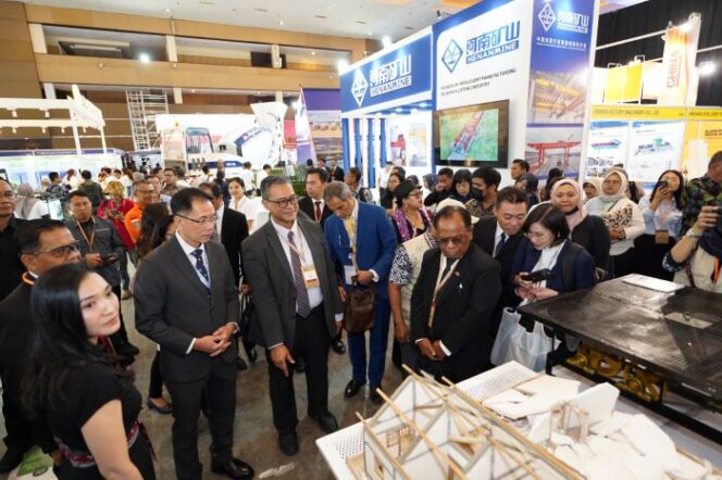
					Suasana Pameran Konstruksi tahu