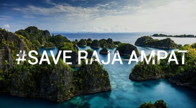 #SaveRajaAmpat (Foto : UMJ)