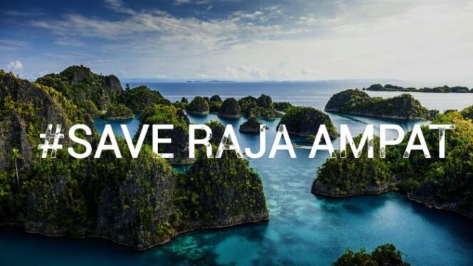 
#SaveRajaAmpat (Foto : UMJ)