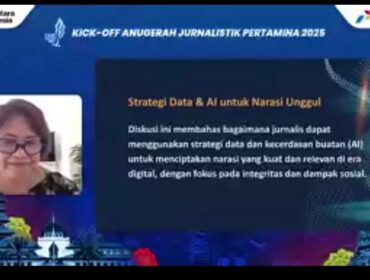 Screenshot Zoom Meeting Kick Off Anugerah Jurnalistik Pertamina (AJP) (Foto : Dok Sirhan)