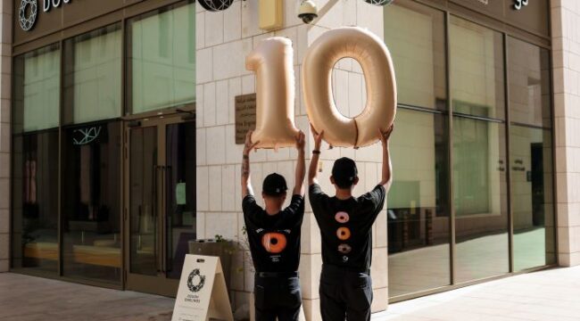 Gerai Donat  Dough Darlings di Doha Qatar (Foto : Ist)