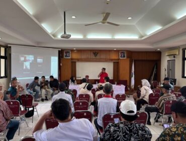 Suasana Musyarawah dan pembentukan koperasi Merah  Putih Jakarta Pusat ( Foto: pusat.jakarta.go.id)