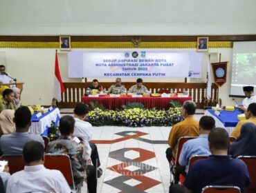 Suasana saat berlangsunganya kegiatan Serap Aspirasi (Foto : Kominfotik Jakpus)