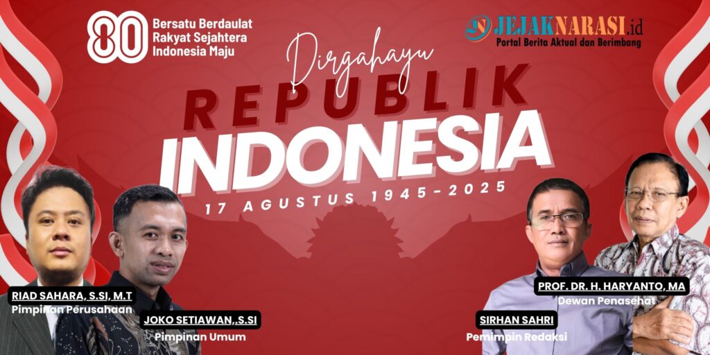Logo HuT RI ke 80