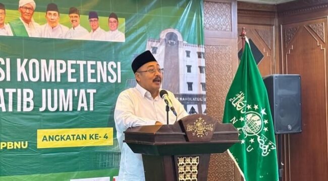 Ketua Pengurus Besar Nahdlatul Ulama (PBNU) Bidang Keagaman, Ahmad Fahrur Razi. (Foto: 1st)