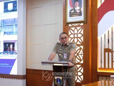 Wali Kota Administrasi Jakarta Pusat Arifin saat membuka sosialisasi dan coaching clinic P3S (Foto : Kominfotik Pemkot Jakpus)