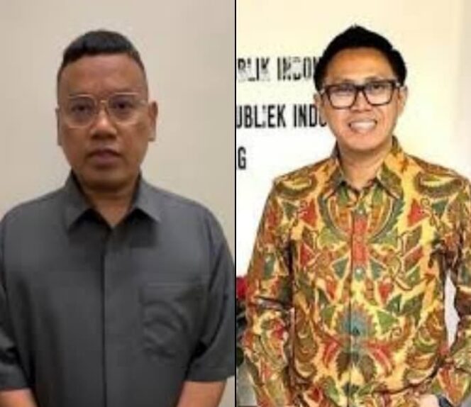 
					Surya Utama (Uya Kuya) dan Eko Hendro Purnomo (Eko  Patrio ) dinonaktifkan sebagai Anggota DPR Fraksi PAN.(foto : Ist)