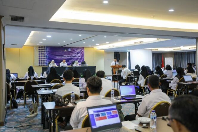 
Suasana pelatihan pengelolaan sistem Data Pokok Pendidikan (Dapodik) dan Learning Content Management System (LCMS). (Foto : Humas Kemensos)