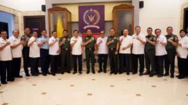 Pangima TNI Agus Subiyanto saat beraudensi bersama dengan Jajaran pengurus PEPABRI. (Foto:Puspen TNI)
