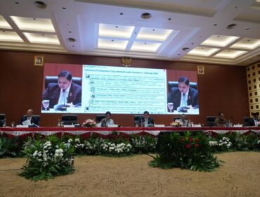 Menko Perekonomian Airlangga Hartarto saat menyampakan Rancangan APBN dan Nota Keuangan Tahun Anggaran 2026. (Foto : Humas Kemenko Perekonomian)