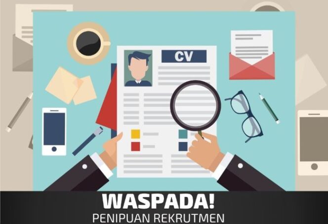 
Ilustrasi : Pemipuan  rekrutmen Pegawai (Foto:ist)