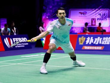 Pebulutangkis Tunggal Putra Indonesia Jonatan Christie lolos babak kedua Kejuaraan Dunia BWF 2025. (Foto : PBSI)