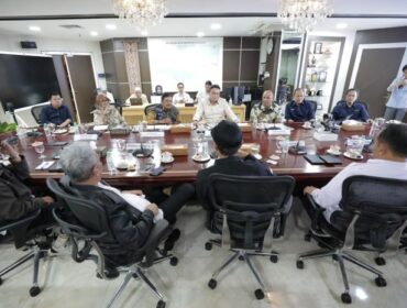 Suasana pertemuan antara Kemensos dengam Komdigi. (Foto : Humas Kemensos)