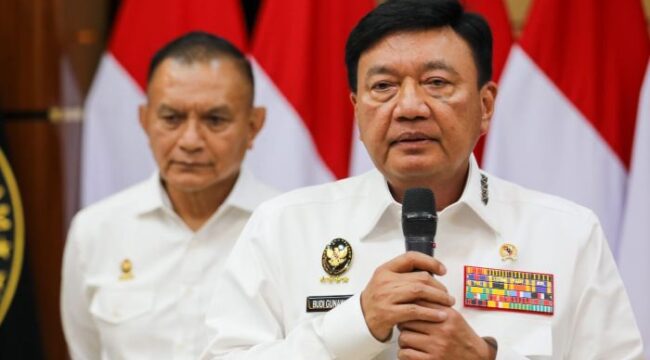 Menko Polkam  Jenderal Pol (Purn) Prof. Dr. Budi Gunawan,.(Foto: Humas Kemenko Polkam)