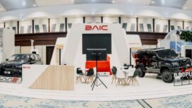 Stand BAIC Indonesia di GIIAS Semarang 2025 . (Foto : BAIC Indonesia)