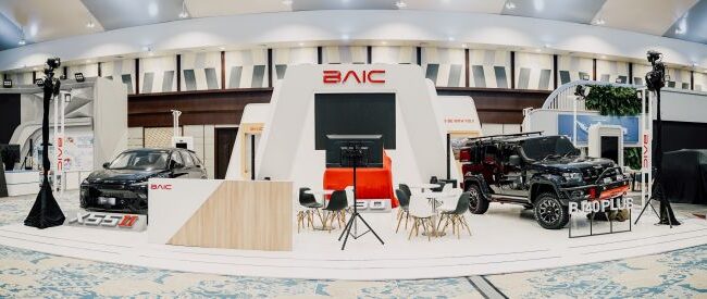 Stand BAIC Indonesia di GIIAS Semarang 2025 . (Foto : BAIC Indonesia)