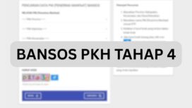 Bansos PKH tahap 4 (Foto: 1st)