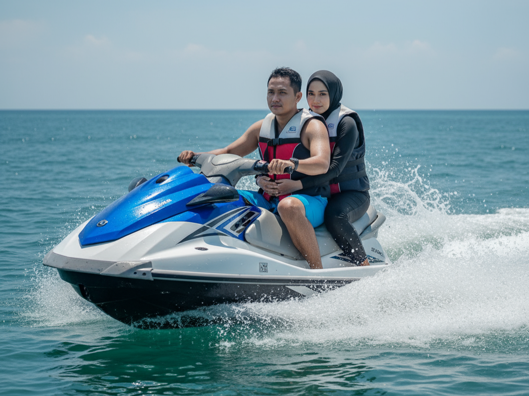 bermain jetski