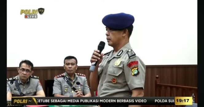 
					Bripka Rohmat, Sopir Rantis Pelindas Almarhum Affan Kurniawan (Foto: Youtube Polri TV)