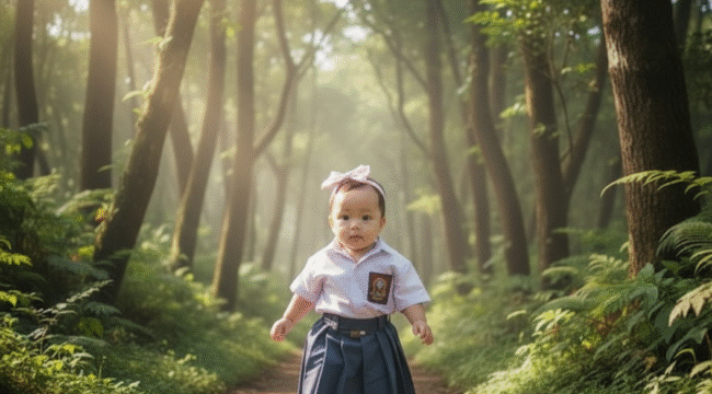 Hasil gambar dengan menambahkan efek sinar dewa. (Foto: Dok. jejaknarasi.id)