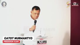 Presidium KAMI, Jendral Purn Gatot Nurmantyo (Foto: Tangkapan Layar youtube Refly Harun Official)