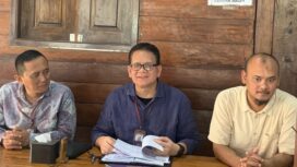 Ketua Pelaksana Porkab VI Kabupaten Tangerang 2025, H Taufik Kemil (tengah). (Foto: Dok Jejaknarasi.id)