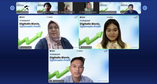 
					Telkom Regional II Fasilitasi UKM Hadapi Era Digital lewat Webinar Bisnis