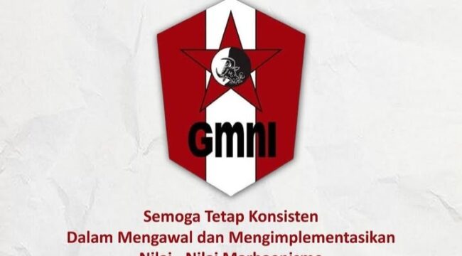 Logo Gerakan Mahasiswa Nasional Indonesia (GMNI). (Foto: 1st)