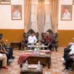 Gubernur Banten Andra Soni. saat menerima Ketua Umum PWI Pusat AKhmad Munir dan jajaran pengurus. ( Foto : PWI.Pusat) 